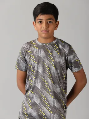 Boys Round Neck Sports Tee