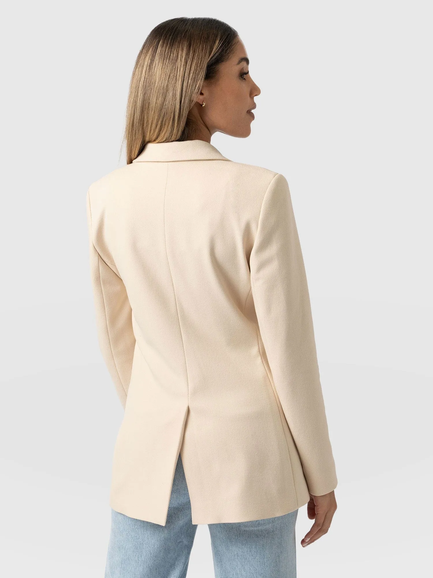 Cambridge Blazer Crepe - Beige