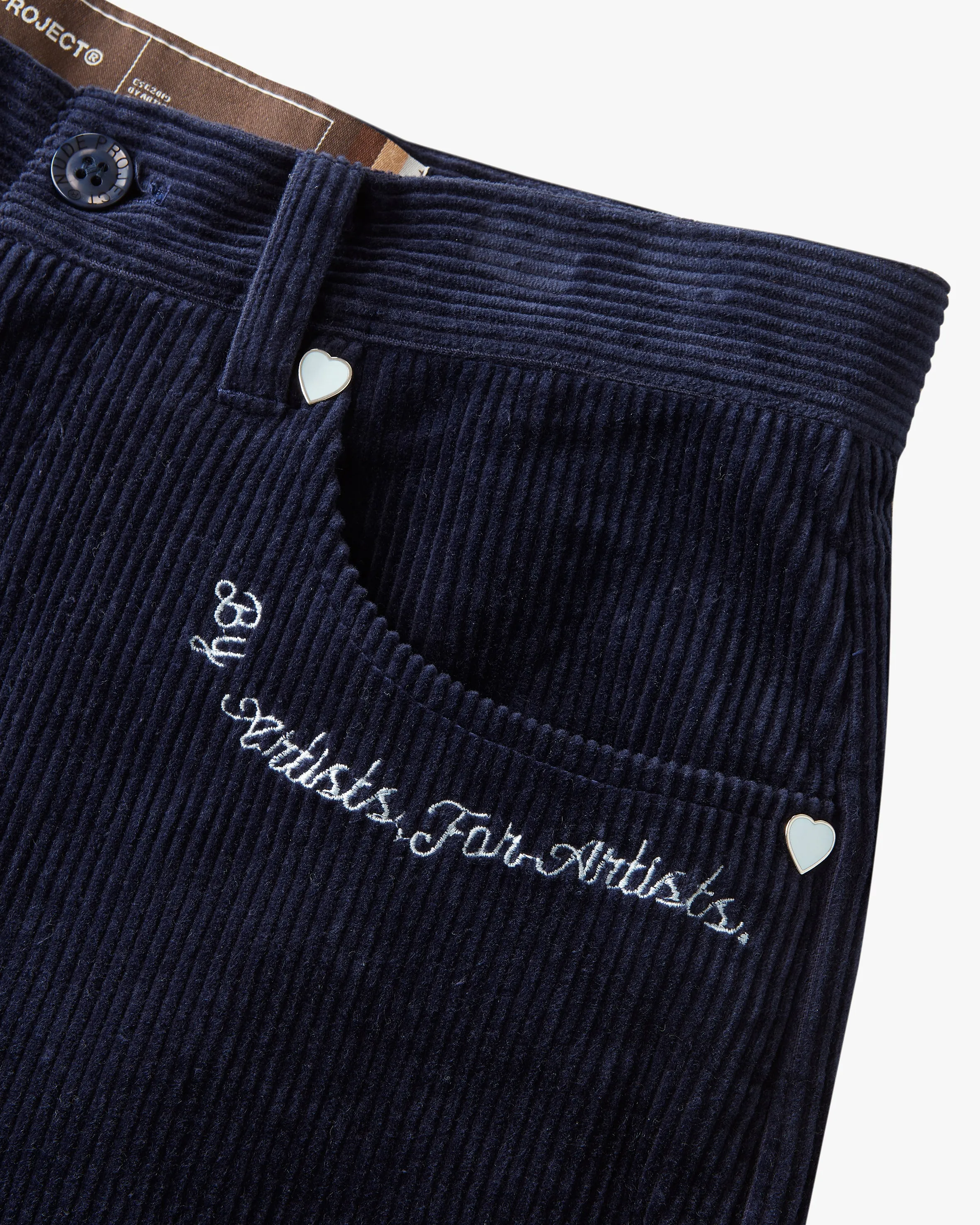 CINTO CORDUROY PANTS NAVY