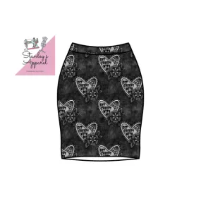 get creepy Adult pencil skirt