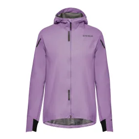 Womens GOREWEAR Concurve GORE-TEX Jacket in Scrub Purple