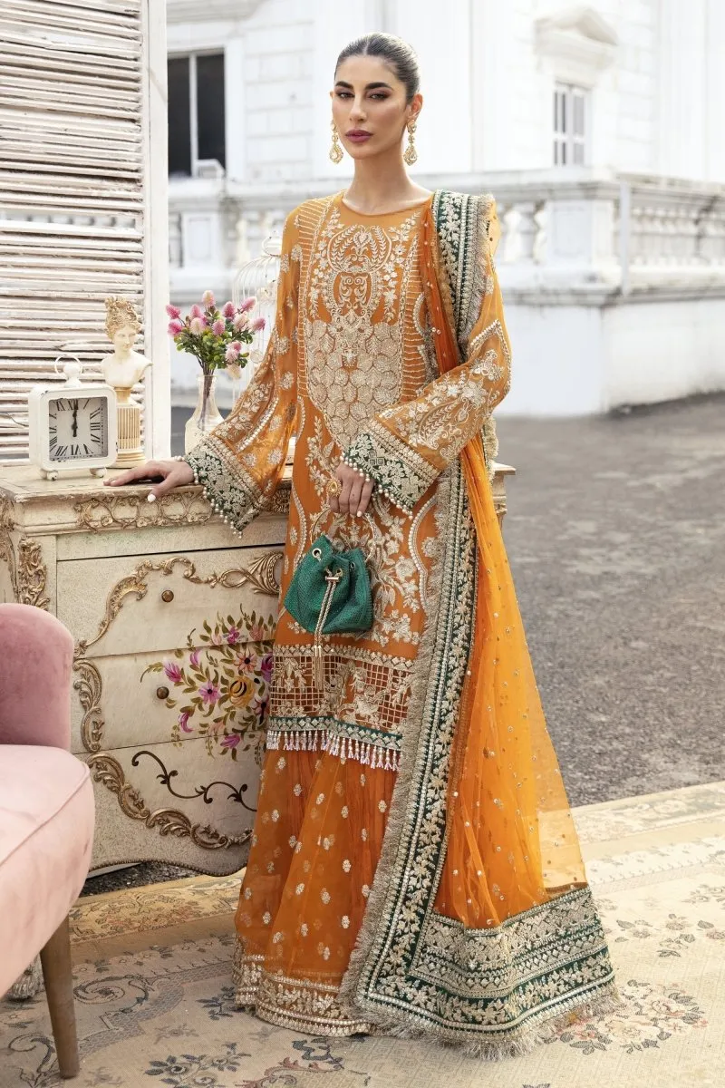 Imrozia Serene Maia S-1074 Lumene Wedding Wear Sharara IMR161