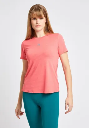 Slim Fit T-Shirt-Coral Orange