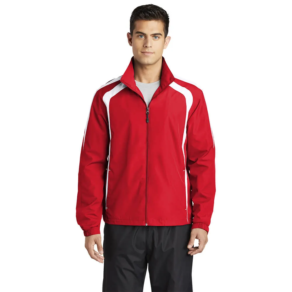 Sport-Tek Colorblock Raglan Track Jacket