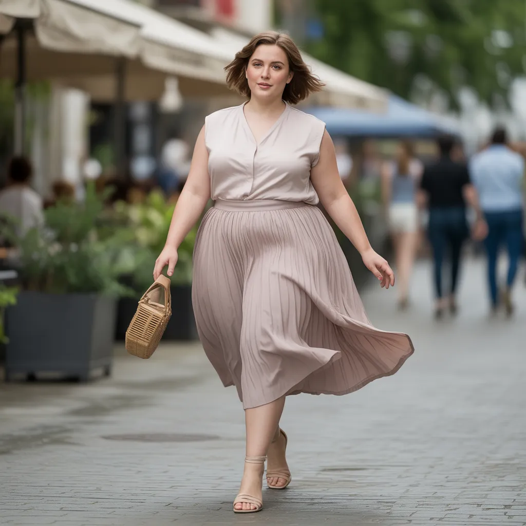Flowing Midi Skirt