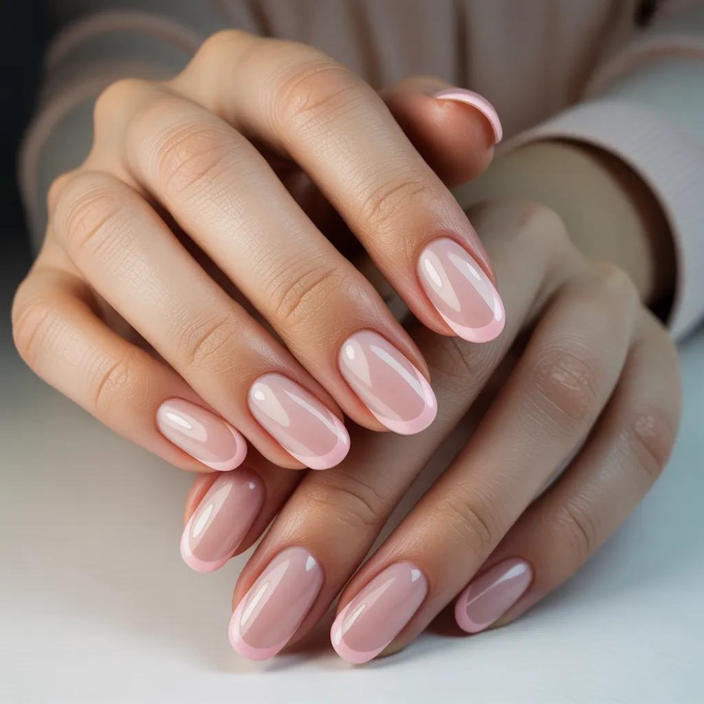 Glossy Pink Tips