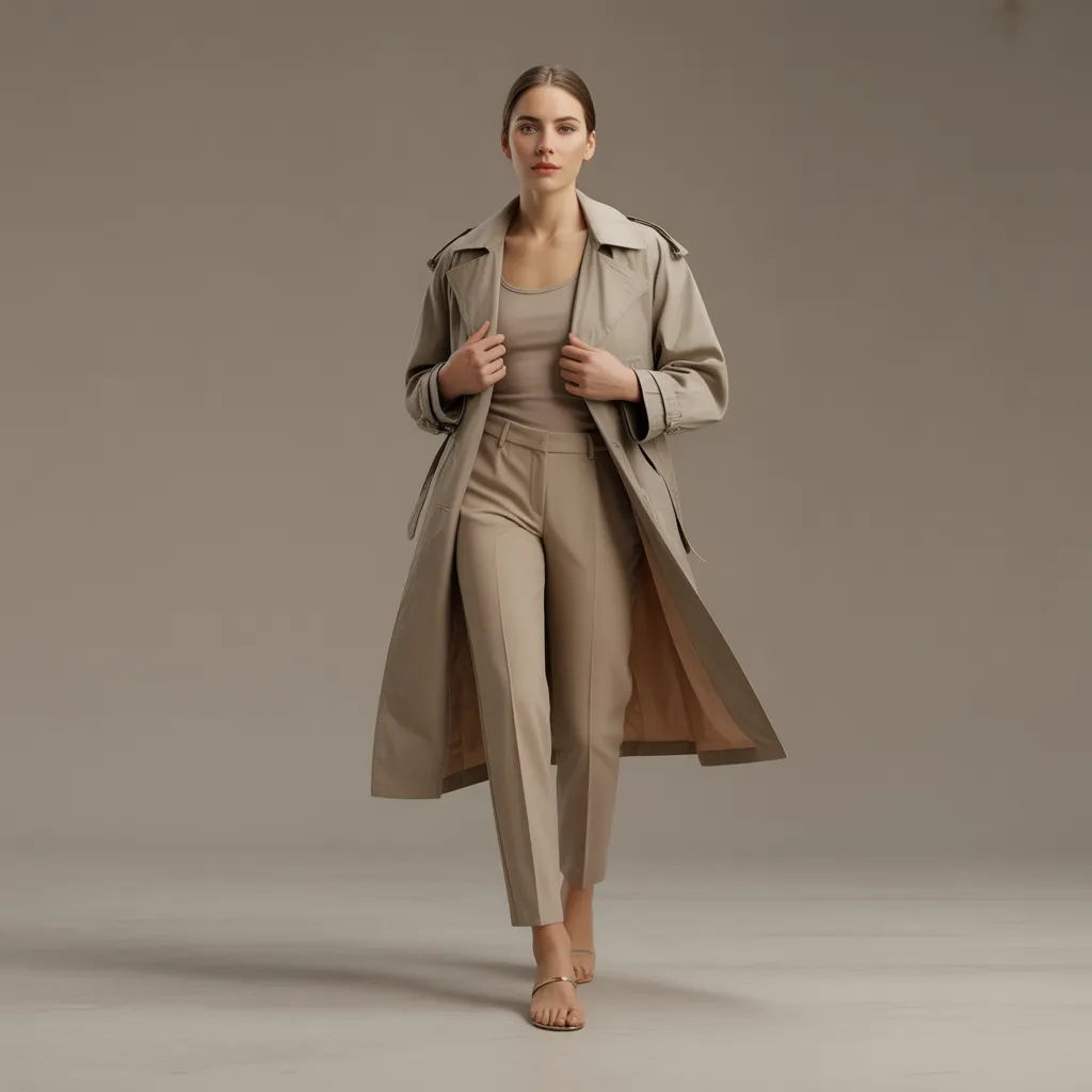 Lightweight Trench Style