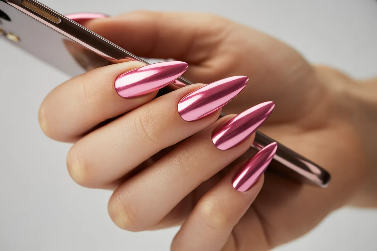 Pink Chrome Glow