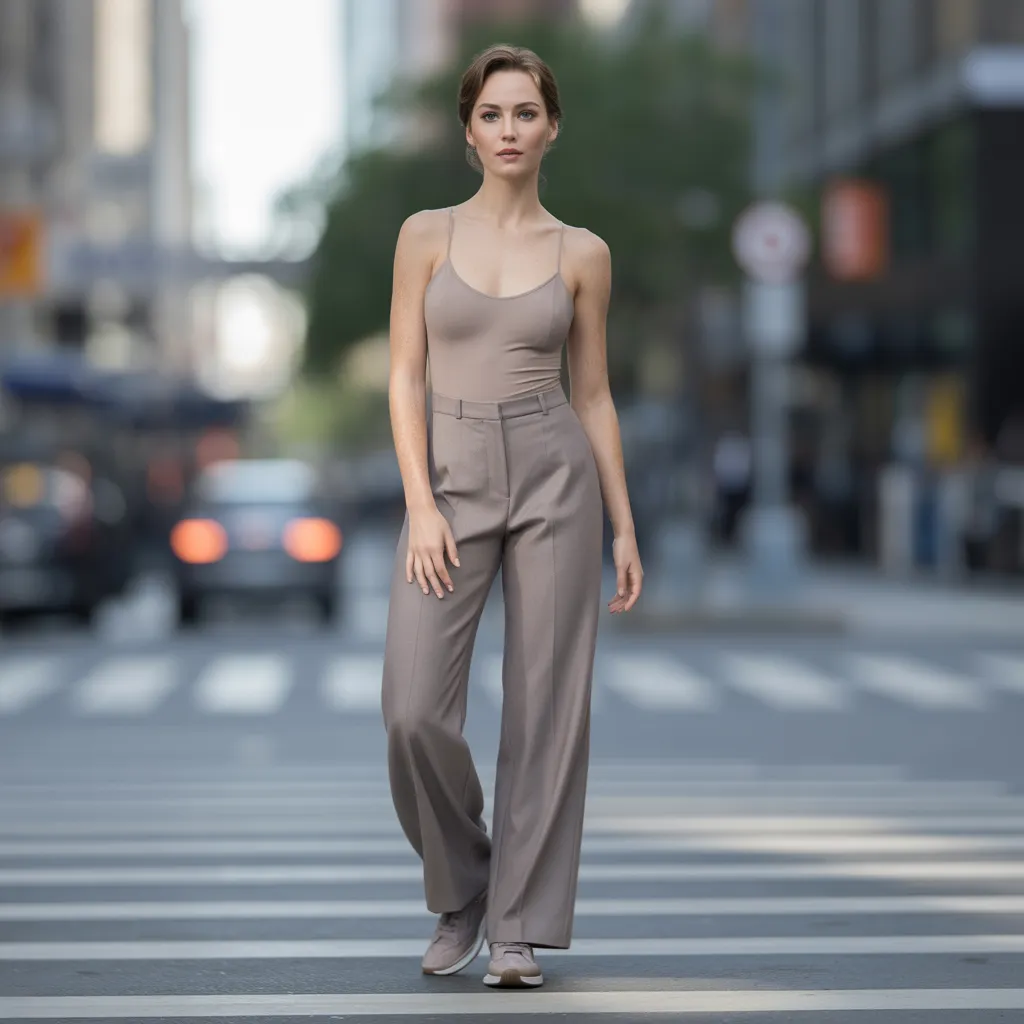 Wide-Leg Trousers