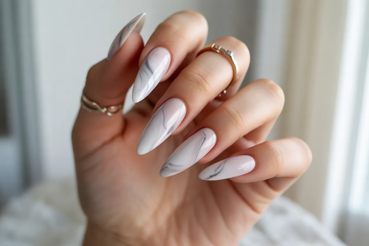 White Marble Art