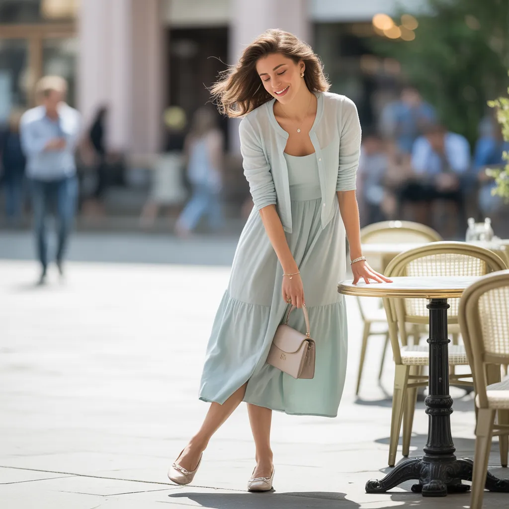 Midi Dress Layers