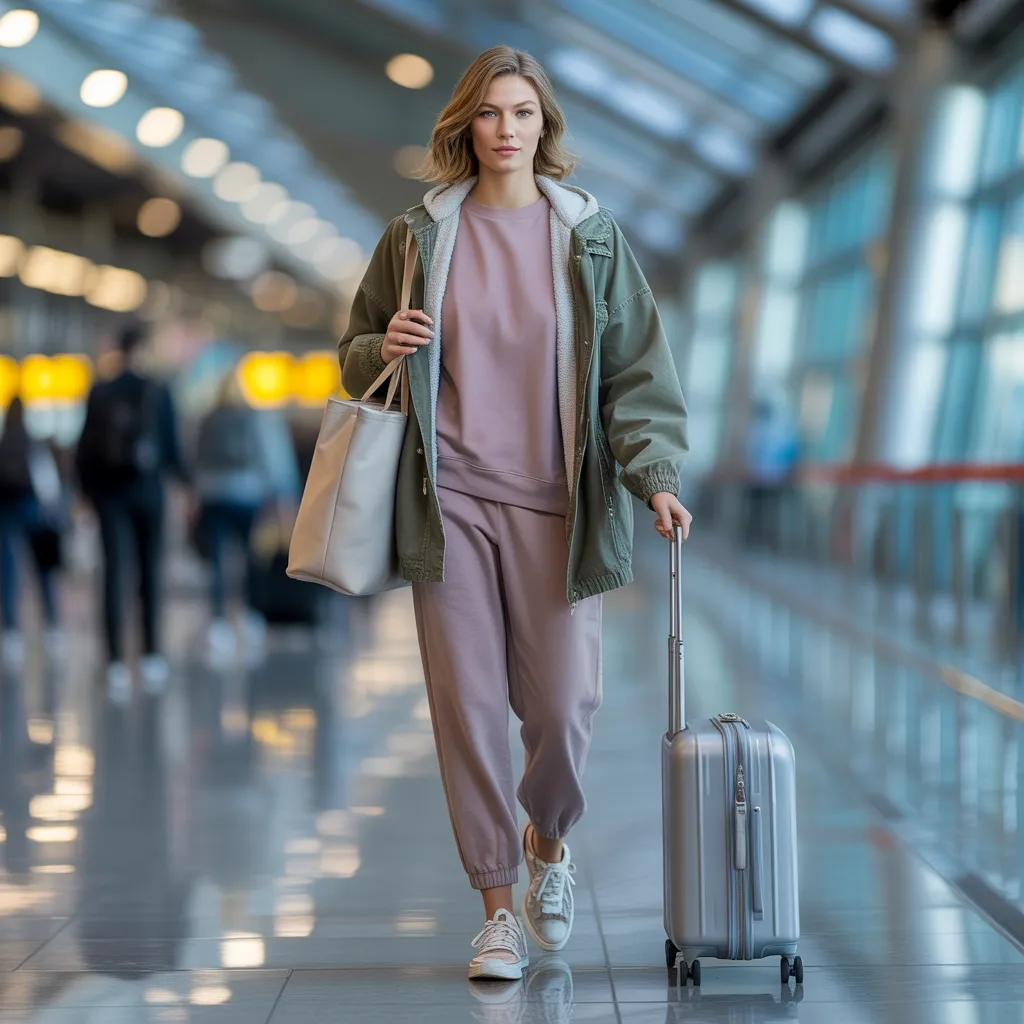 Cozy Travel Outfit