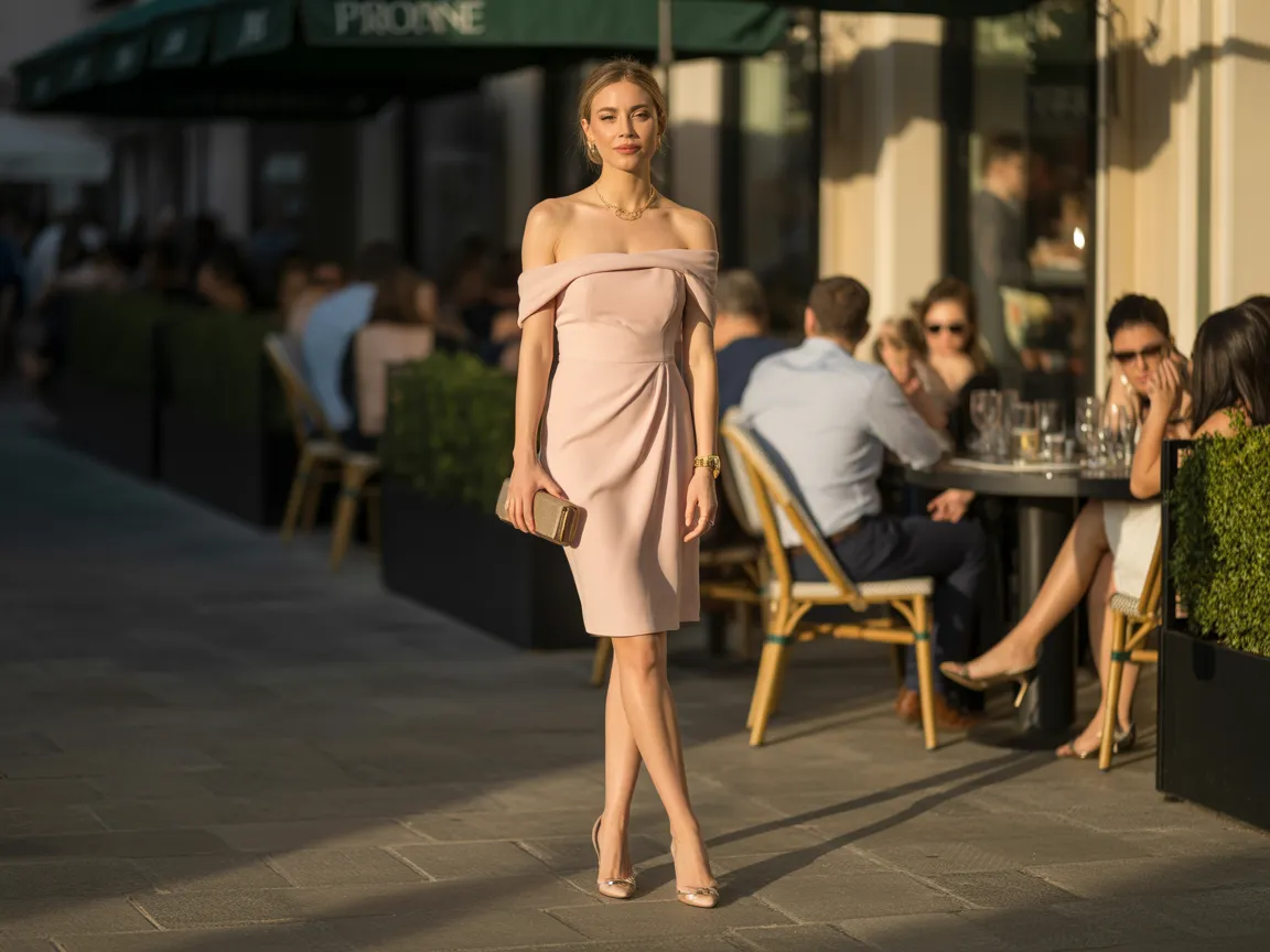 Off Shoulder Elegance