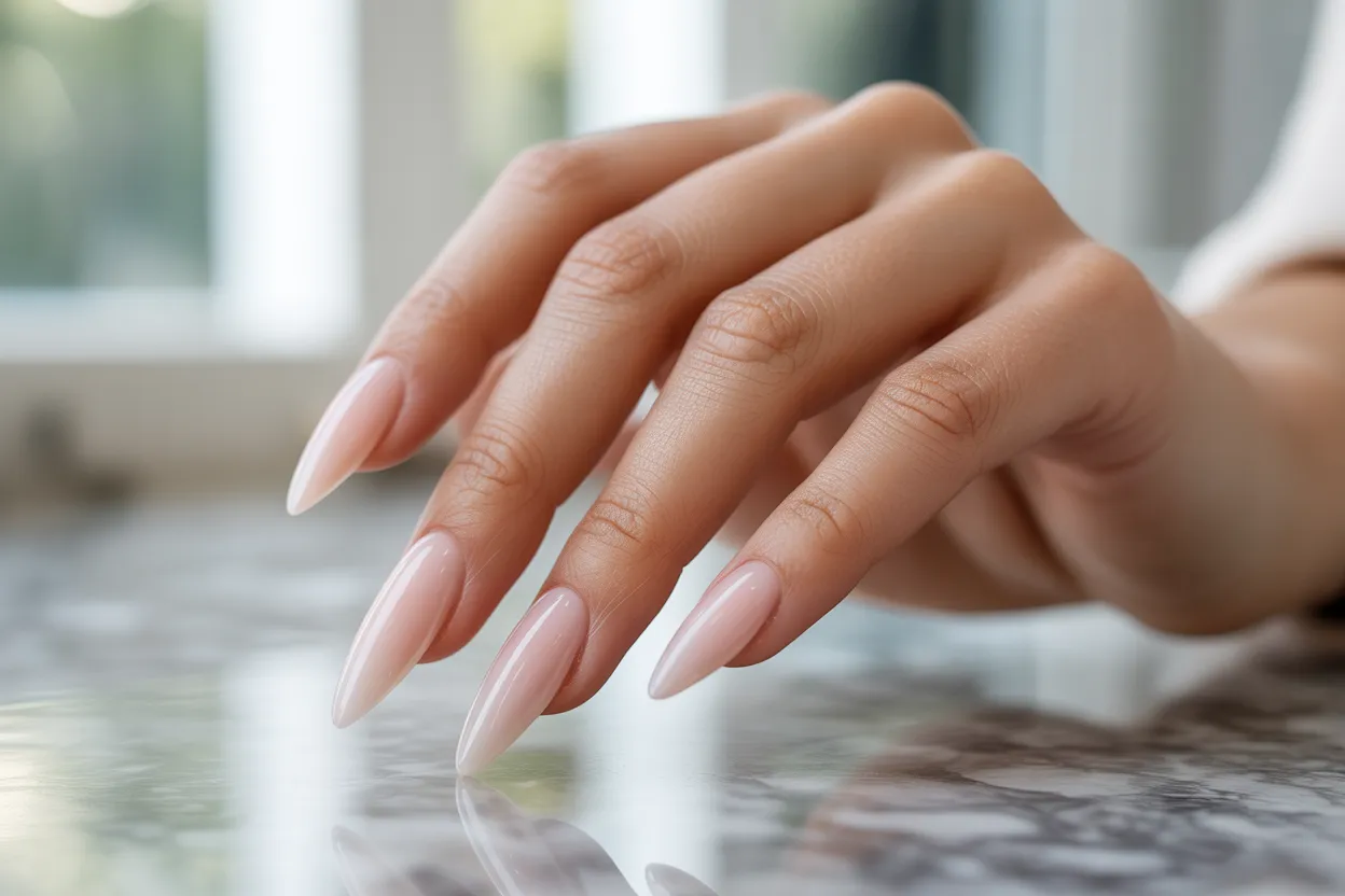 French Tip Stiletto
