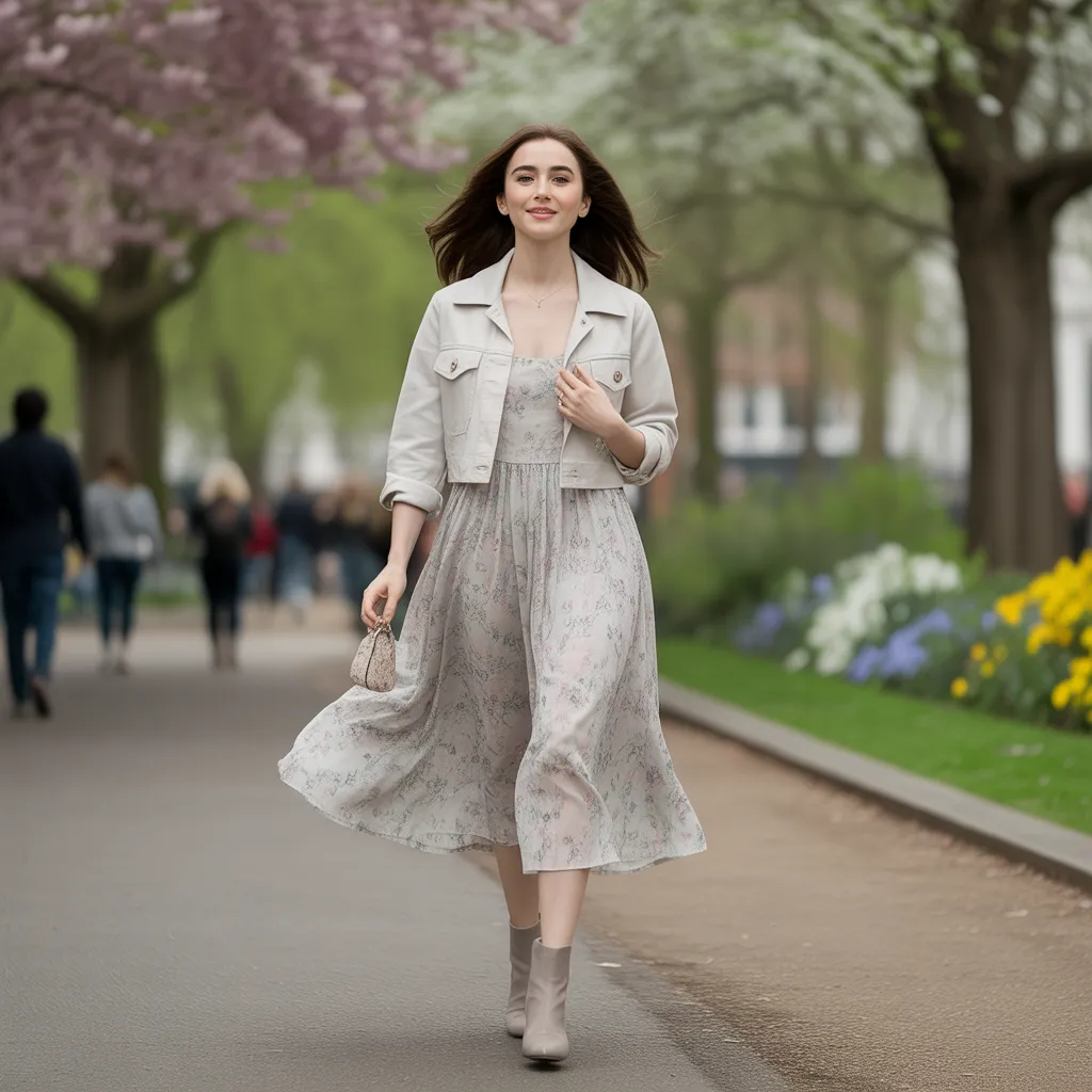 Floral Midi Flow