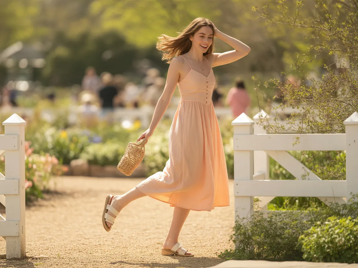 Yellow Sundress Style