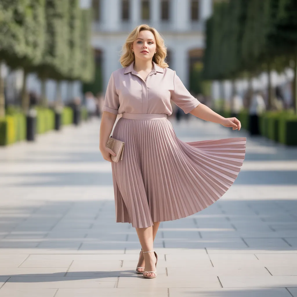 Pleated Midi Grace