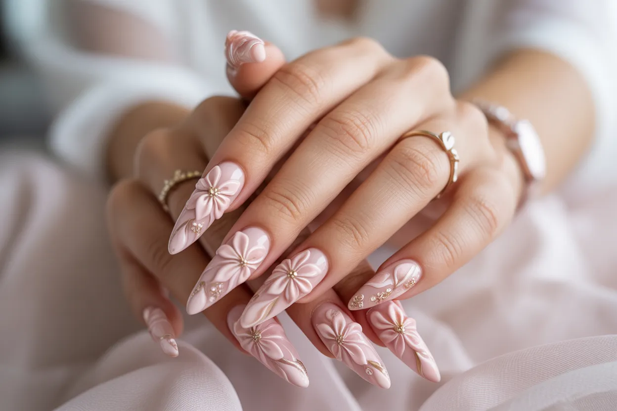 3D Flower Glam