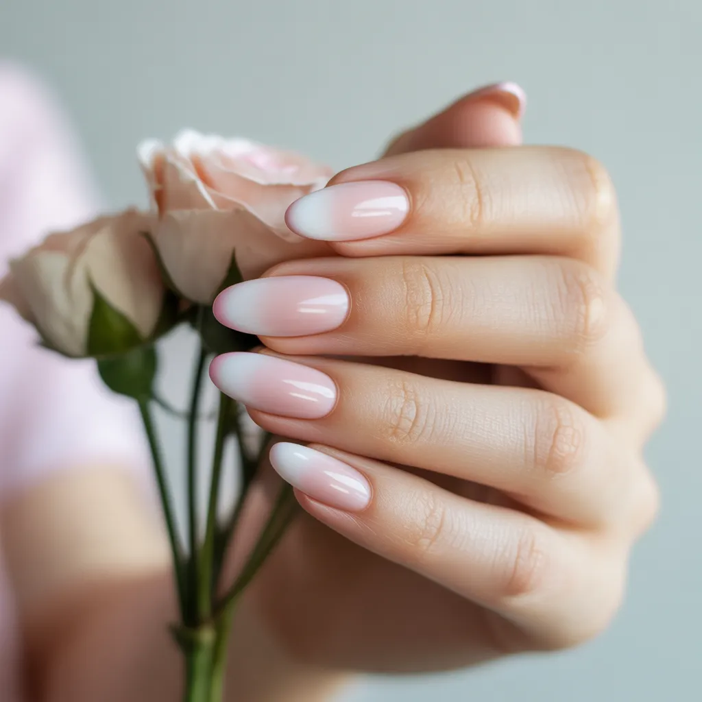 Pink Ombre Tips