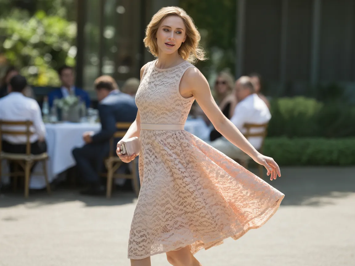 Modern Midi Lace