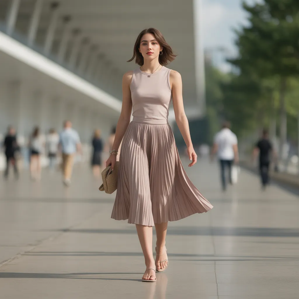 Pleated Skirt Motion