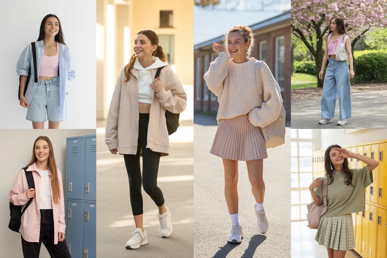 Spring School Outfits