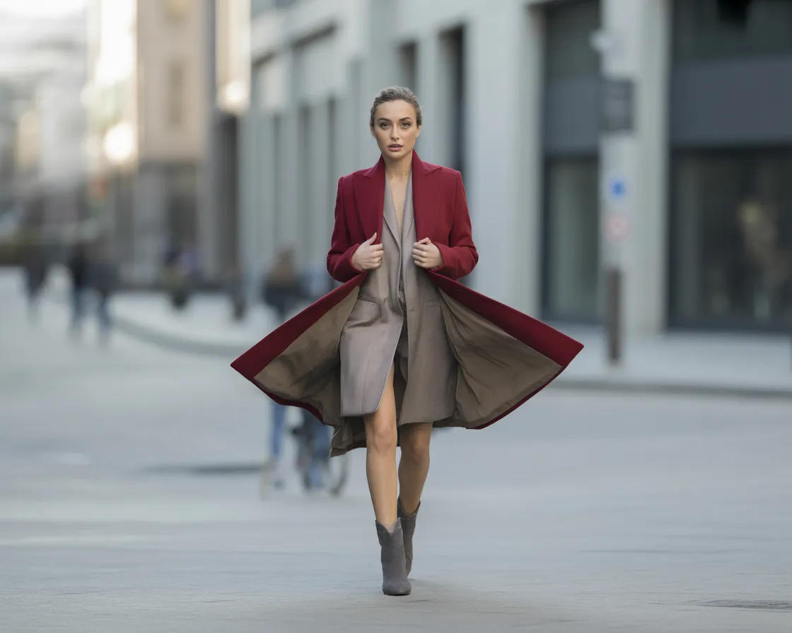 Statement Coat Fit