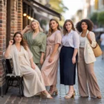 elegant plus size outfits for women 2026 summer modest