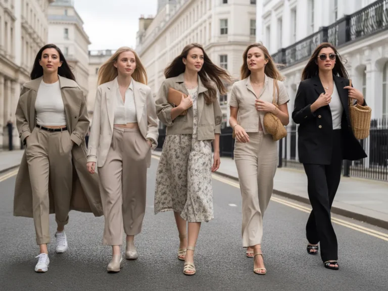 london spring outfits women