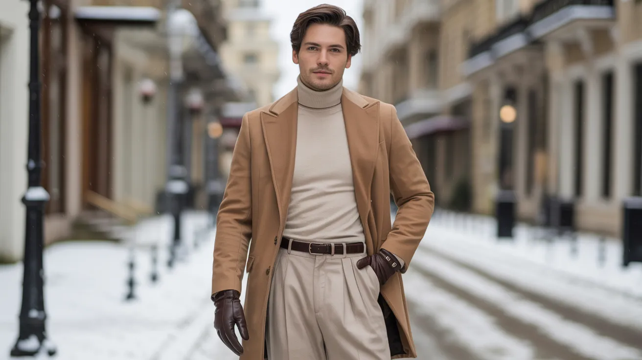 Camel Coat Layers