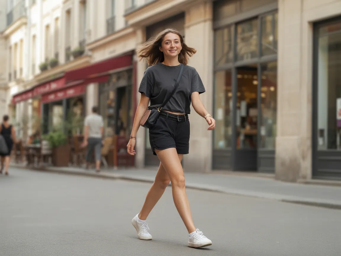 Casual Black Layers
