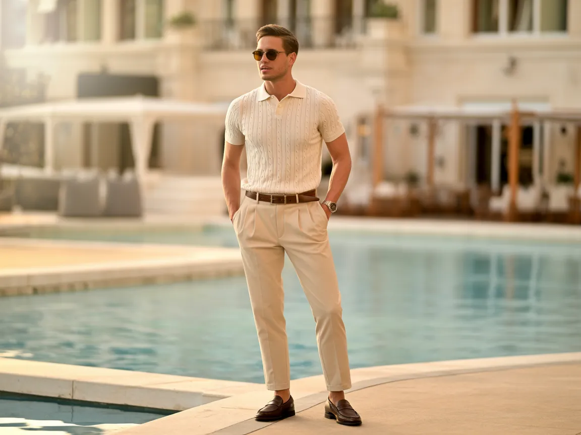 Cream Polo Elegance
