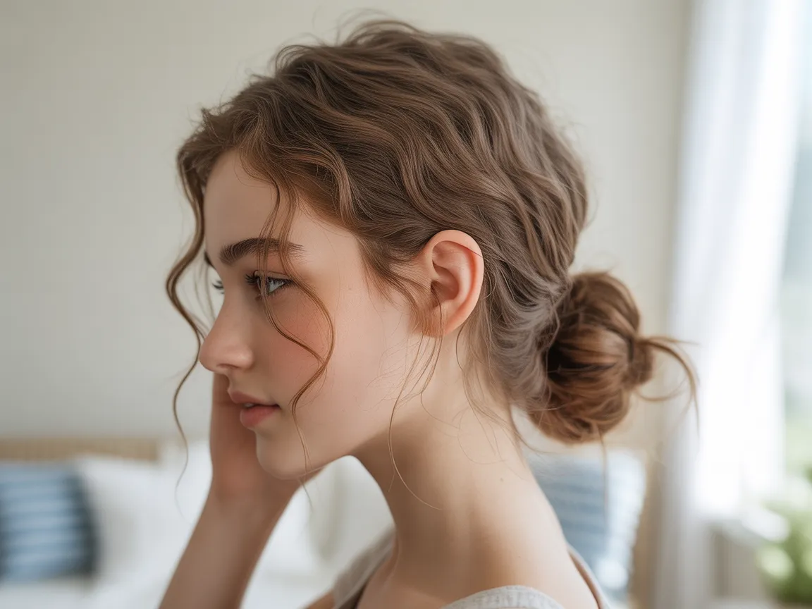 Messy Low Bun