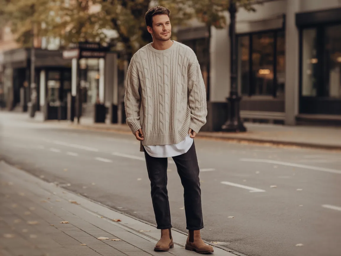 Oversized Sweater Layers