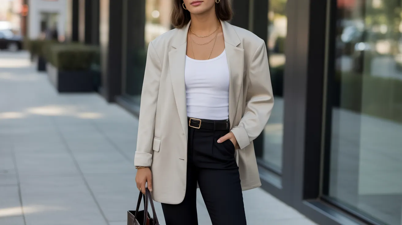 Relaxed Blazer Look