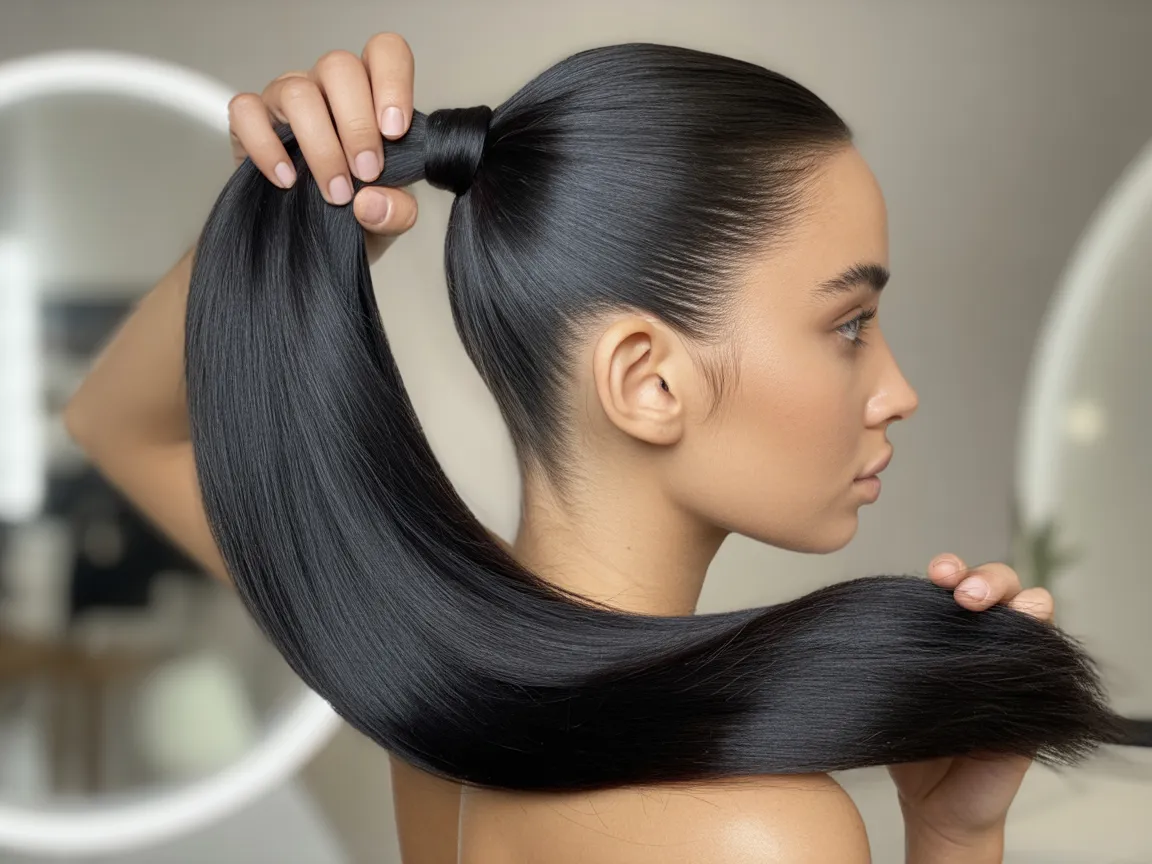Sleek High Ponytail