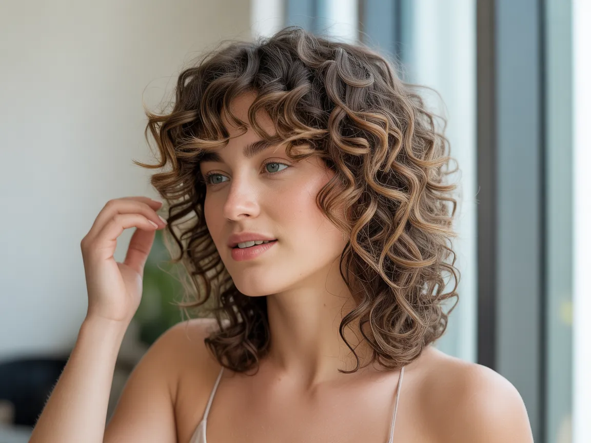 Soft Curly Layers
