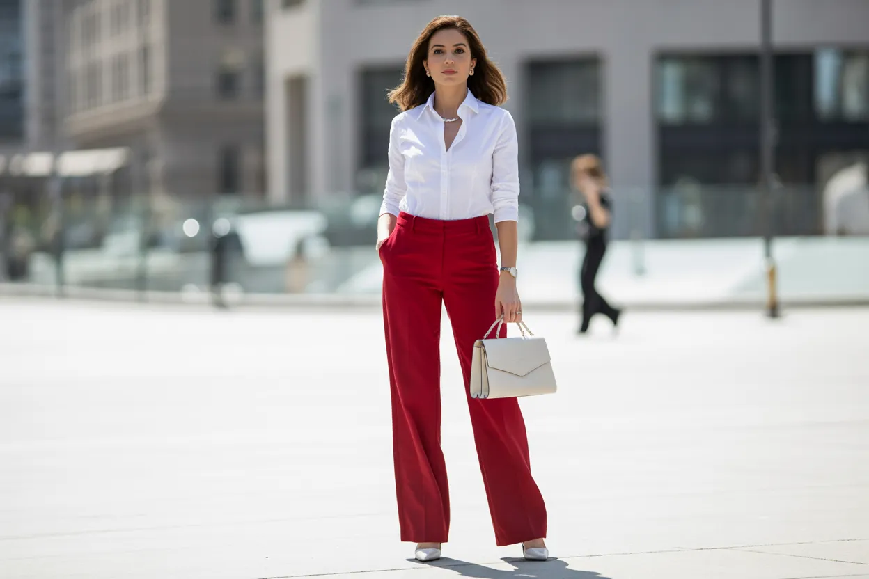 All-White Contrast