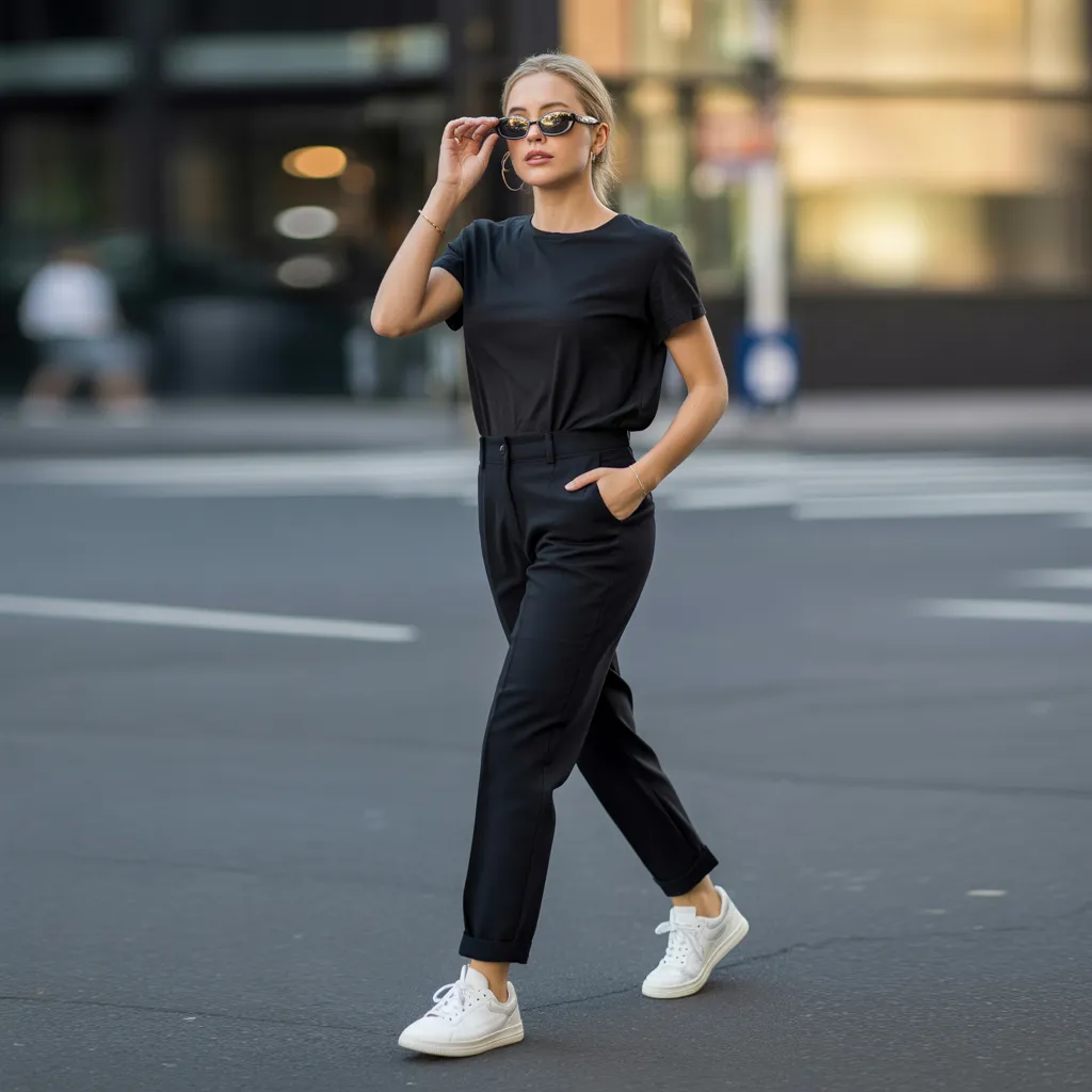 Black Street Contrast