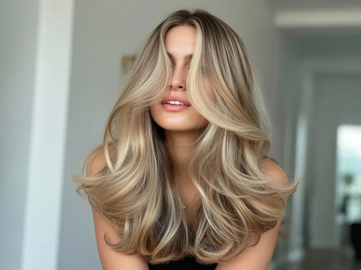 Caramel Ribbon Highlights