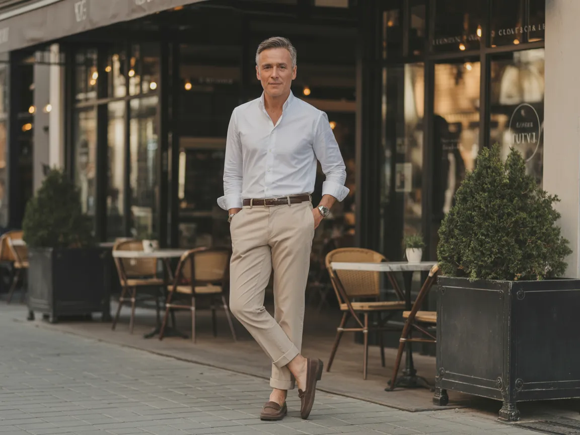 Crisp White Shirt