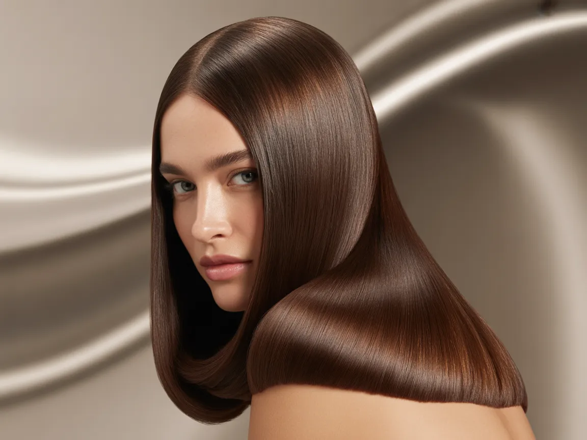 Dark Roast Sleek Hair