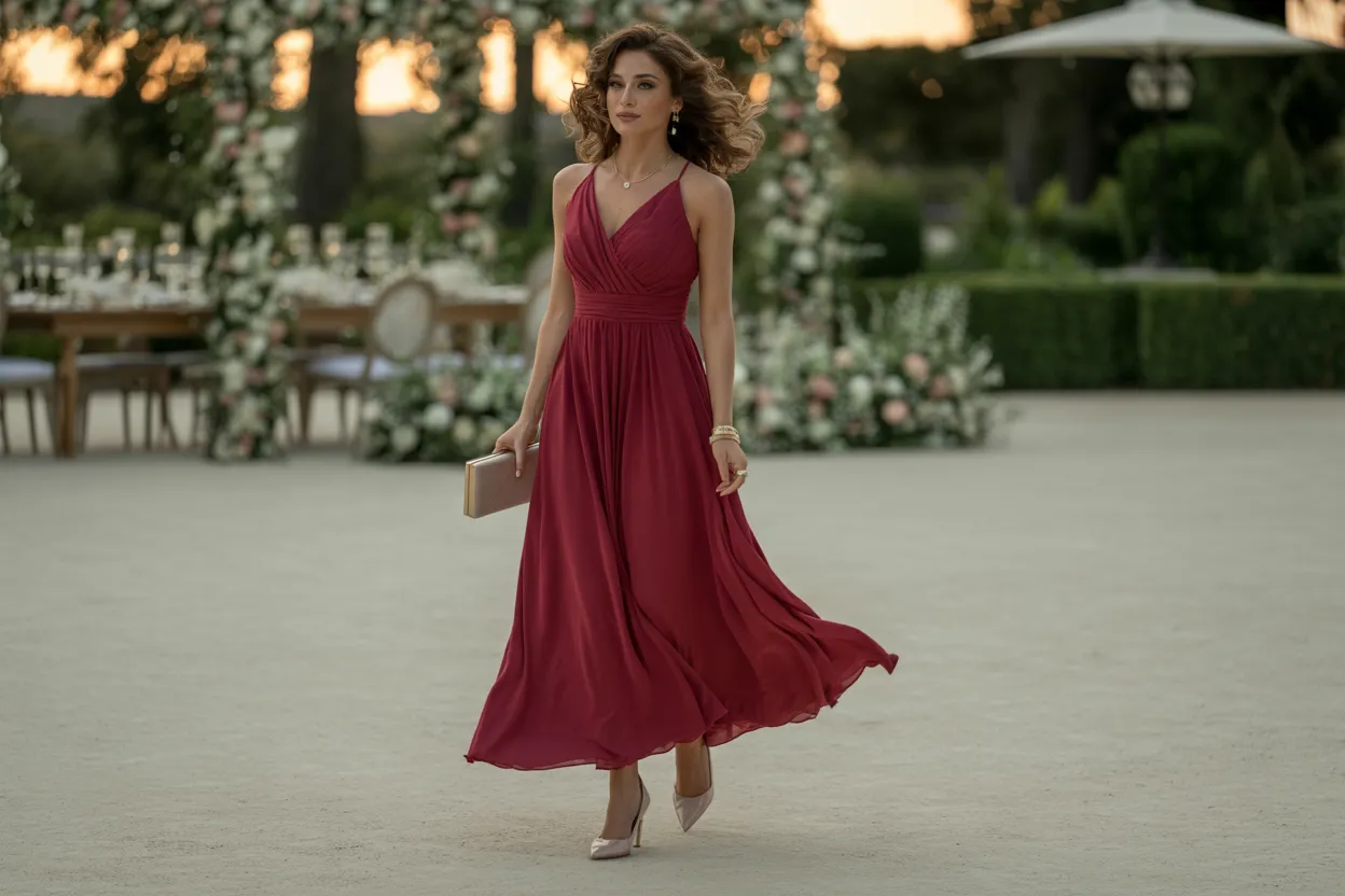 Elegant Wedding Guest