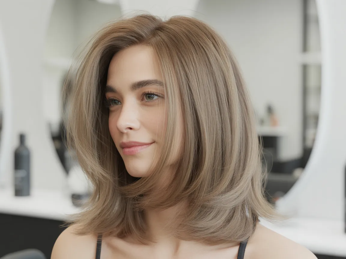 Layered Cut for Thin Hair