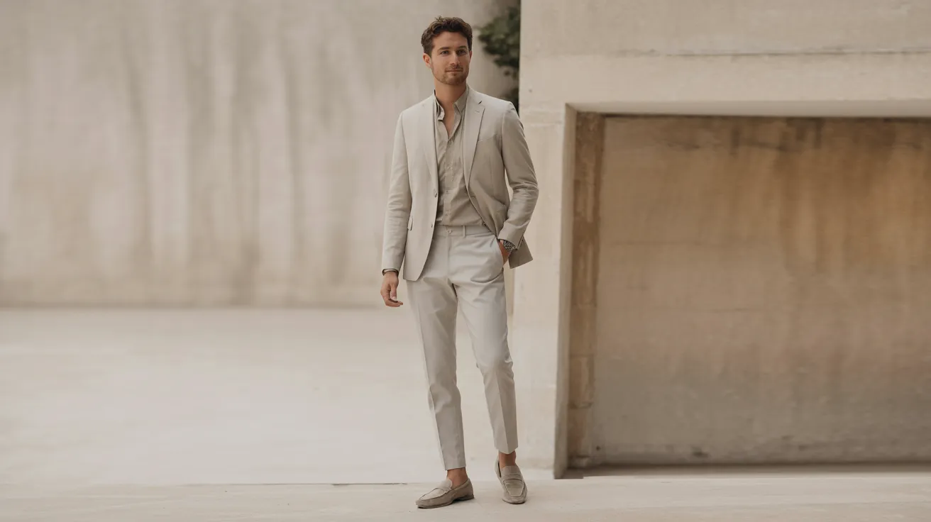 Beige Minimal Outfit