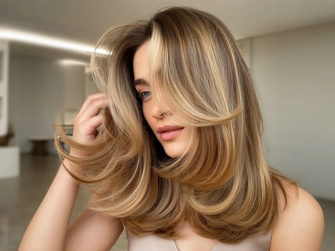 Honey Blonde Layers