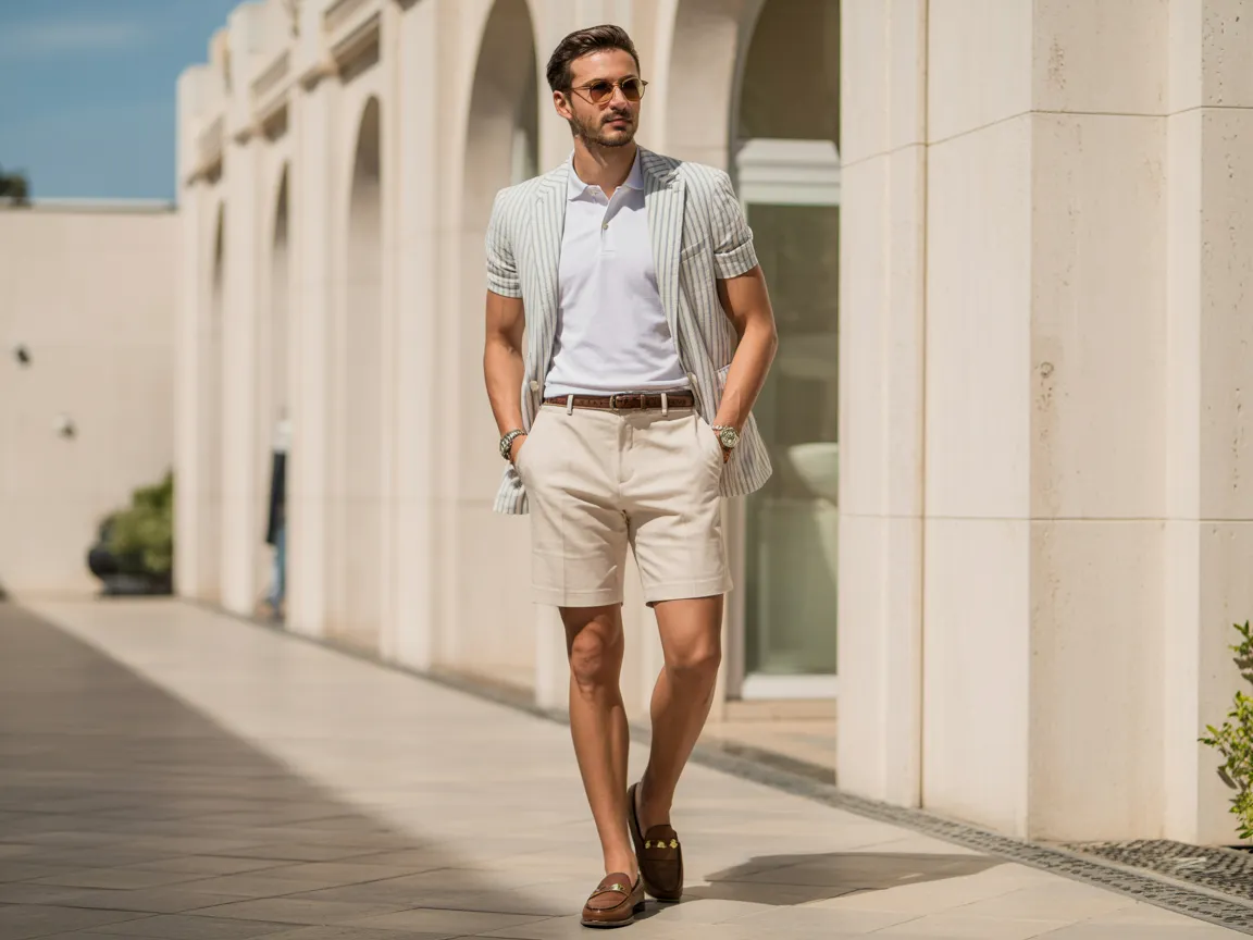 Tailored Shorts Outfit