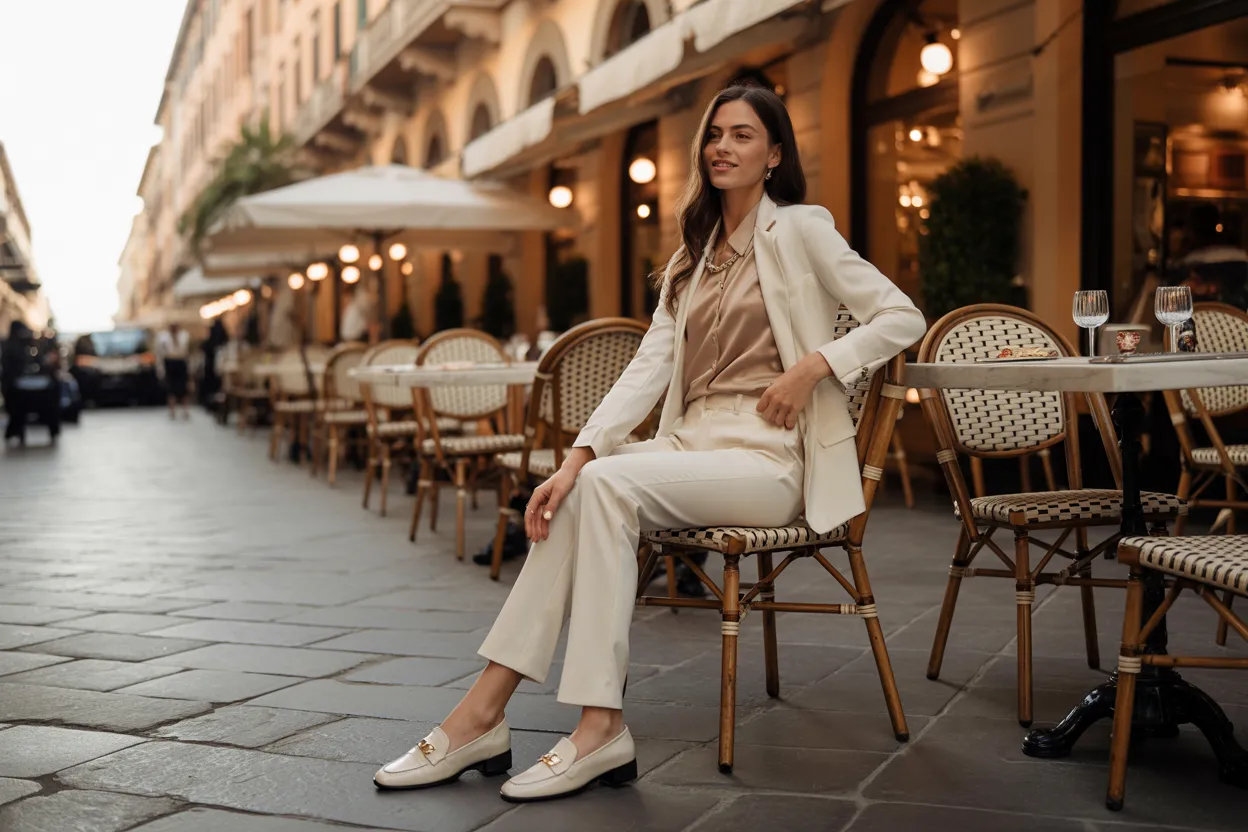 Blouse and Trousers