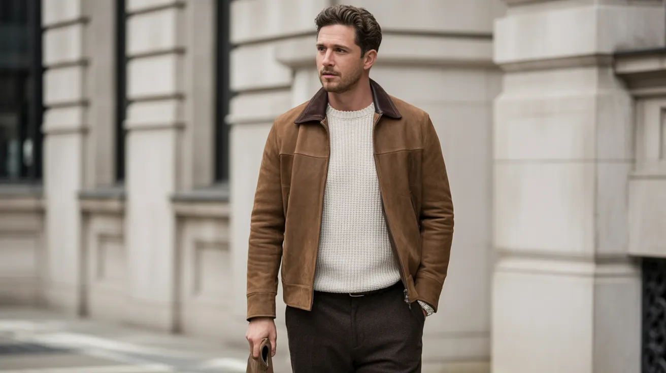 Suede Jacket Refinement