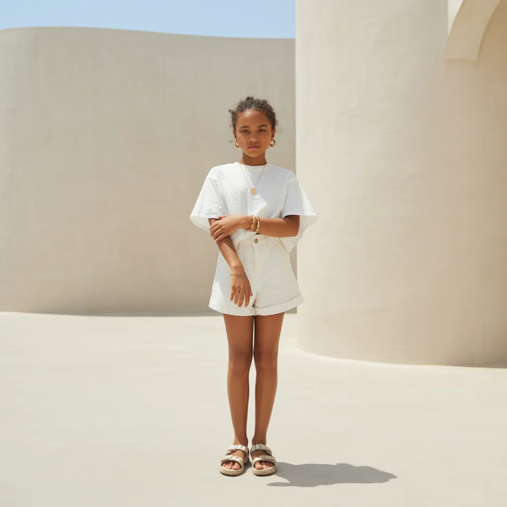White Minimal Looks